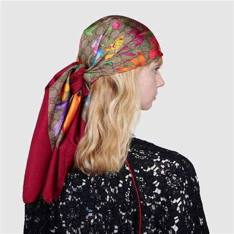 gucci women's head scarf